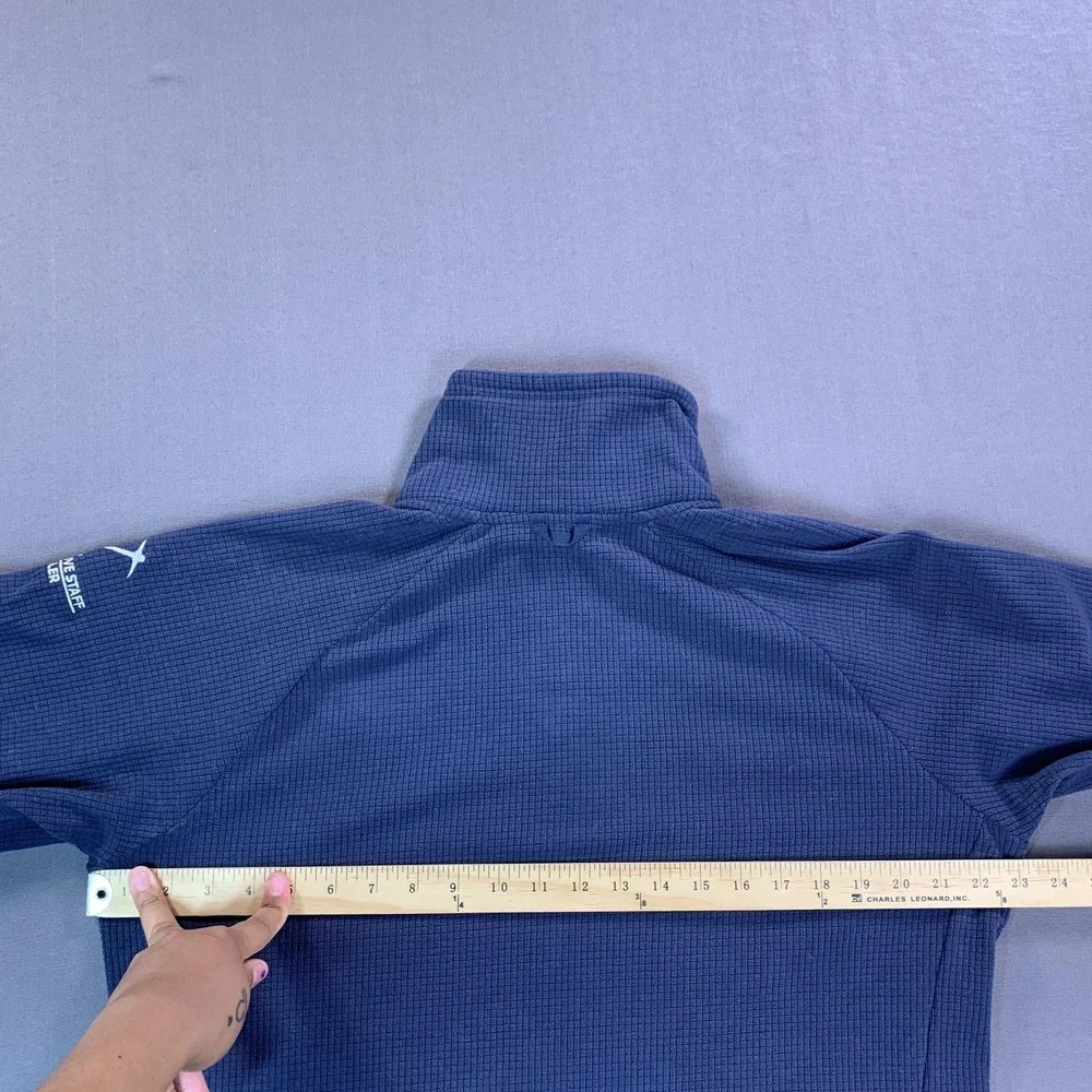 Outdoor Research Trail Mix‎ Snap Pullover Women LG Blue Fleece Mock Neck Hiking
